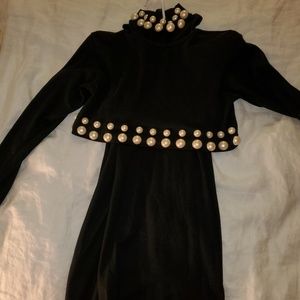 Dress with long sleeve coverup Classic Pearl